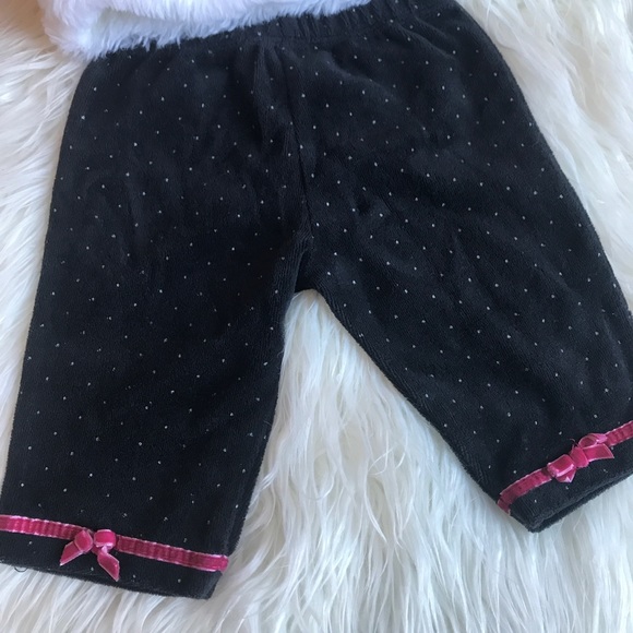 Two piece red/black infant outfit 3 months - Picture 3 of 4